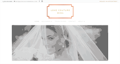 Desktop Screenshot of lovecouturebridal.com